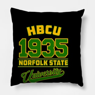 Norfolk State 1935 University Apparel Pillow