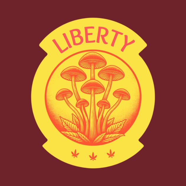 Liberty Caps - Magic Mushrooms by Something Clever