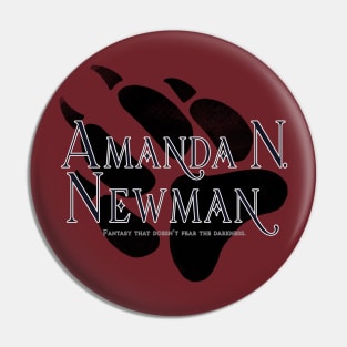 Amanda N. Newman Paw Print Logo Pin