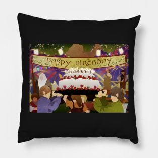 Happy Birthday Bilbo Pillow