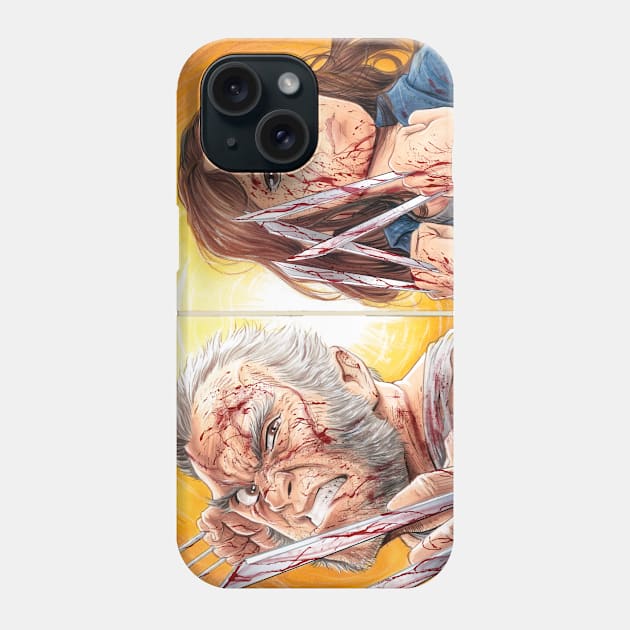 LOGAN & LAURA Phone Case by renomsad