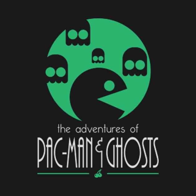 THE ADVENTURES OF PAC-MAN AND GHOSTS by Lazarino