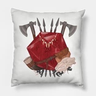 Barbarian 20 Pillow