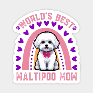 Maltipoo Mom - World's Best Maltipoo Mom Magnet