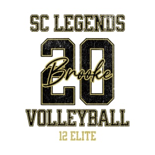 Brooke #20 SC Legends (12 Elite) - White T-Shirt