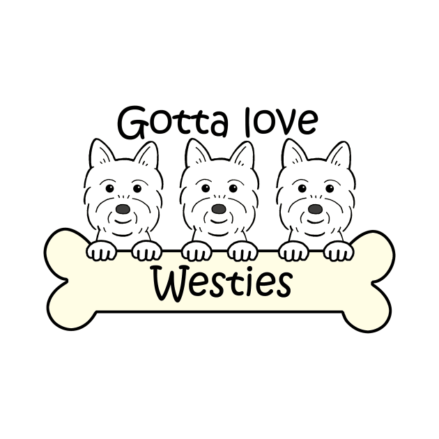 Gotta Love Westies by AnitaValle