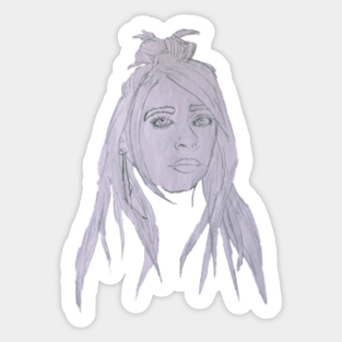 Sketch Billie Eilish Drawing Cartoon