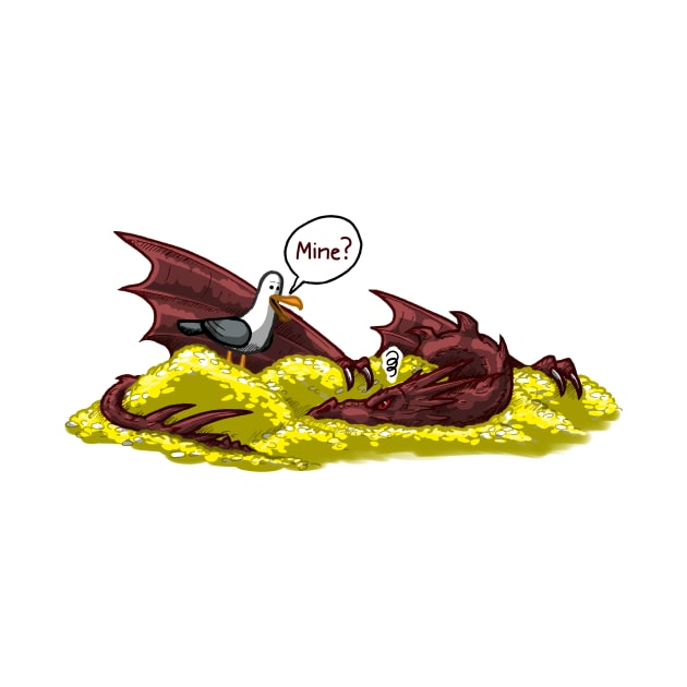 Smaug's Gold: Mine? by sugarpoultry