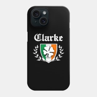 Clarke Shamrock Crest Phone Case