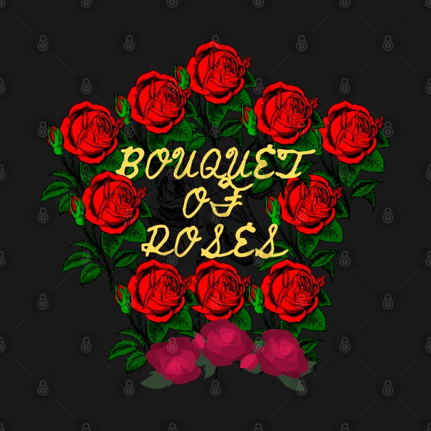 bouquet of roses by busines_night