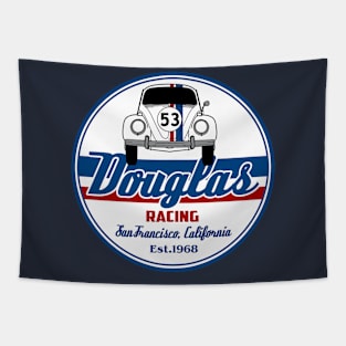 Douglas racing Tapestry