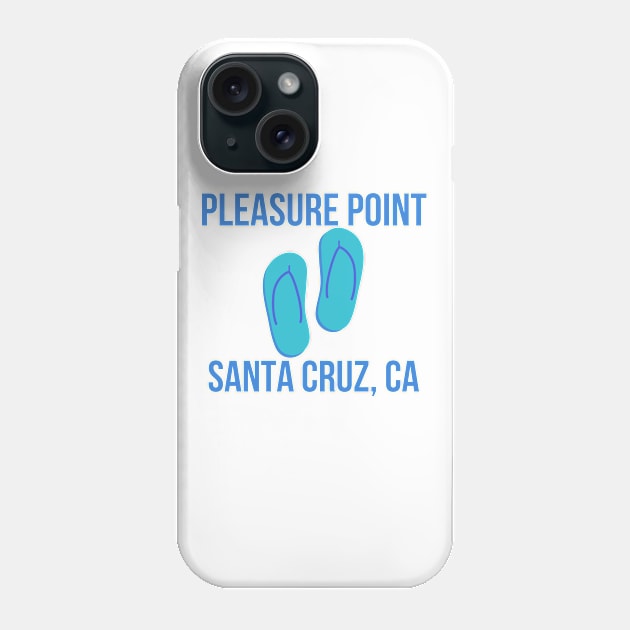 Pleasure Point Beach Santa Cruz California Phone Case by tnts