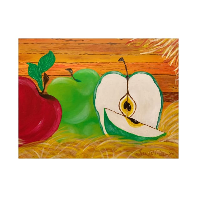 Farmhouse Apples by Terrisart