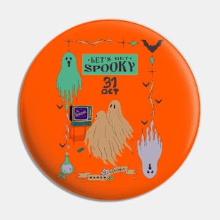 lets get spooky Pin