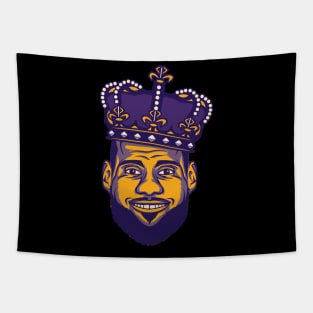 King James Vector Art Tapestry