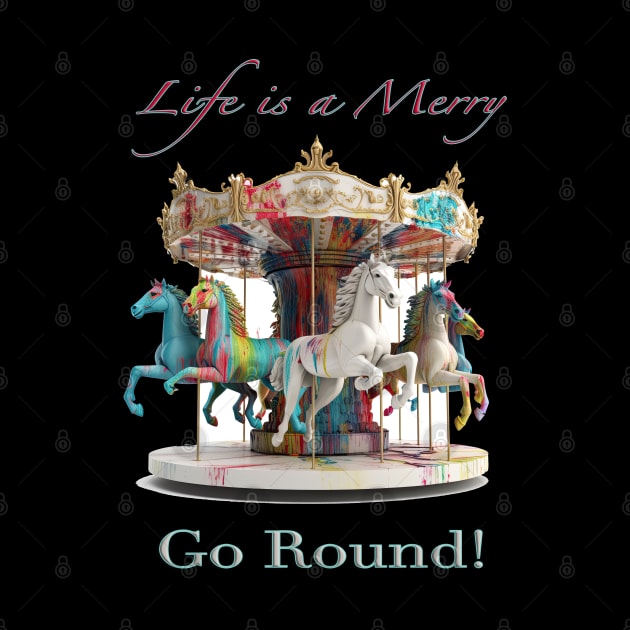 Life is a Merry Go Round by Urban Archeology Shop Gallery