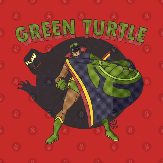 The Green Turtle by Doc Multiverse Designs