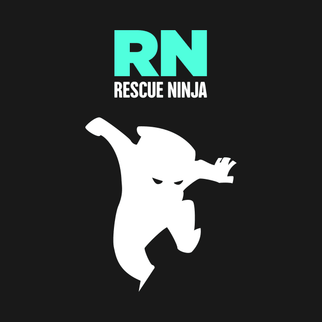 RN Ninja | Registered Nurse Nursing Gift by MeatMan