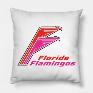 Defunct Florida Flamingos Team Tennis 1974 Pillow