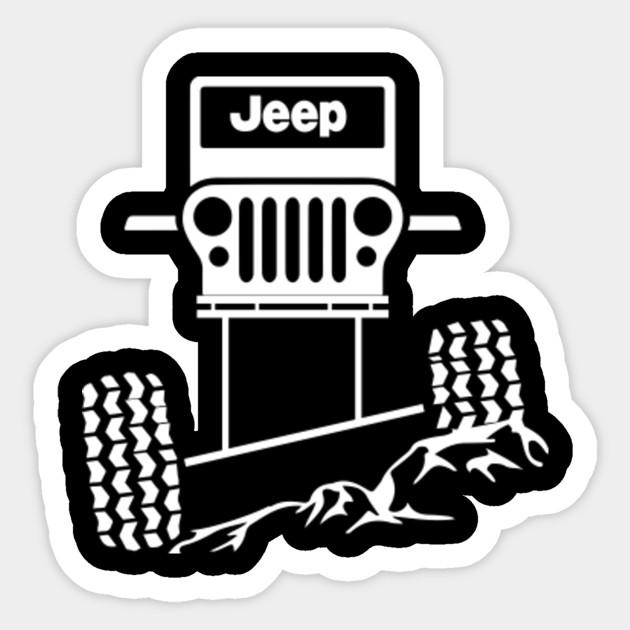 4x4 Off Roading Jeep Sticker Teepublic