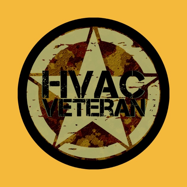 Hvacr Veteran Tech Desert Camo by The Hvac Gang