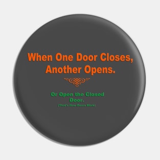 Door Opens Pin