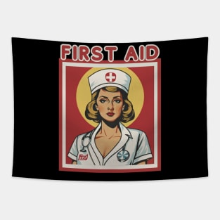 FIRST AID Tapestry