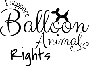 Balloon Animal Rights Magnet