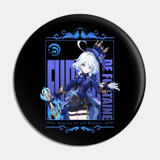 Furina - Regina of All Waters - Genshin Impact Pin