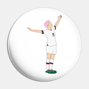 Rapinoe Celebration Pin