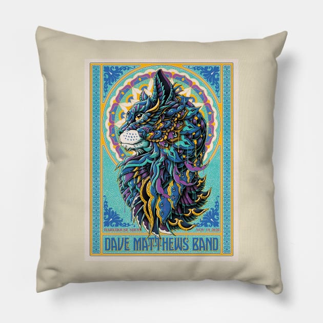 DMB WAREHOUSE SHOW Pillow by gundalaheros