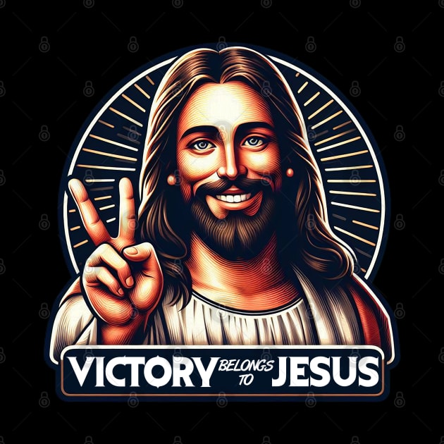 Victory Belongs To Jesus by Plushism