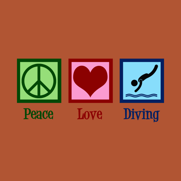 Peace Love Diving by epiclovedesigns