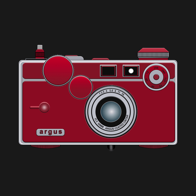 Vector camera illustration #4Vintage vector camera by UNALONEAPPAREL