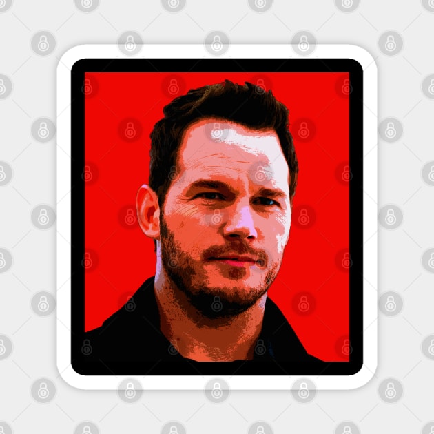 chris pratt Magnet by oryan80