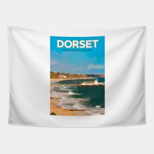 Dorset Bournemouth Beach Tapestry