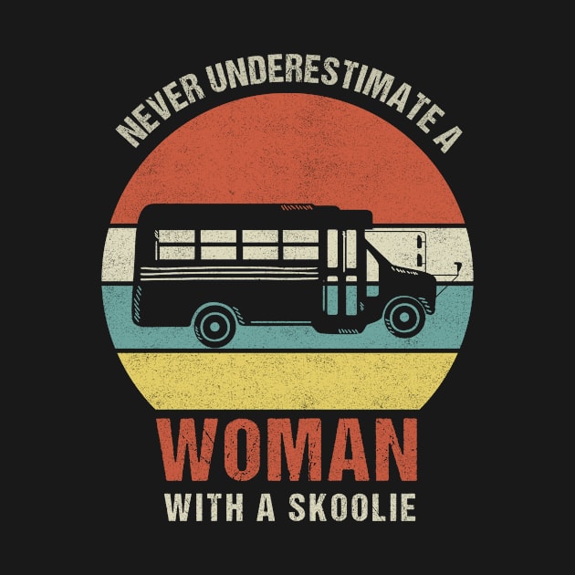 Vintage Camping Bus Design for a  Skoolie Owner by ErdnussbutterToast