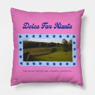 Dolce Far Niente & Letting Go of To-Dos Pillow