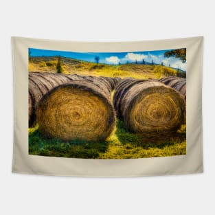 Hay Bales 10 Tapestry