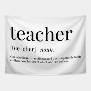 Teacher Definition Tapestry