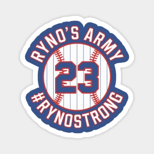 Forever 23 Shirt Ryne Sandberg Shirts FO23VER shirt Chicago Cubs Hall of Fame Strong ryno logo Magnet