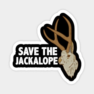 Jackalope, Jackalope Art, Cryptid, Cryptozoology Magnet