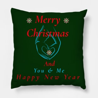 Merry Chirstmas Y&M Pillow