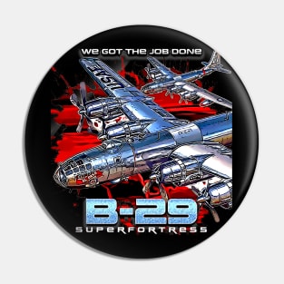 B29 Superfortress War II-era Bomber Aircraft Pin