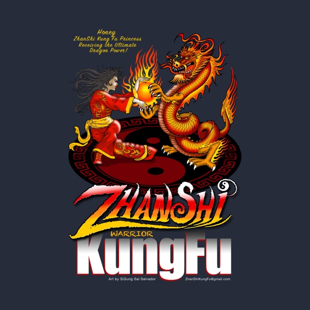 Honey ZhanShi Kung Fu Princess by MyTeeGraphics