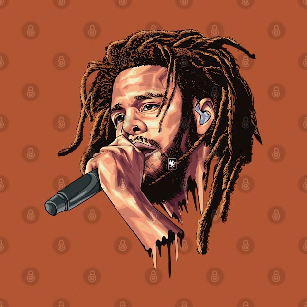 J.COLE art Design T-Shirt Hoodie Stickers by Carlart1 🎨