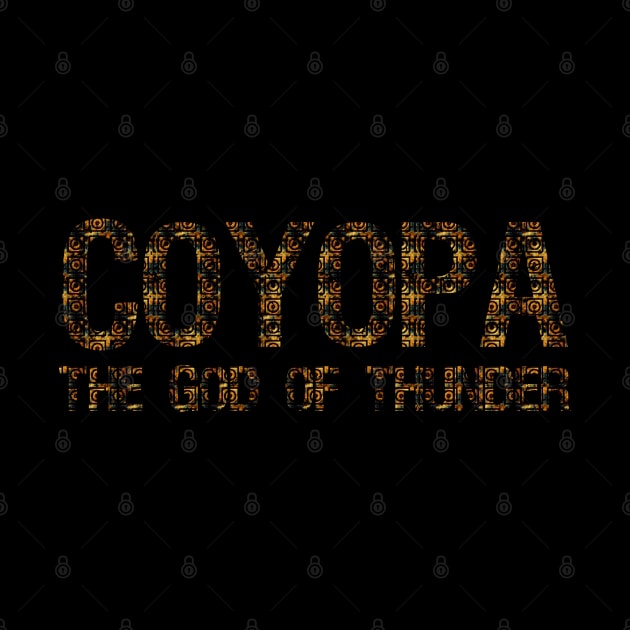 Coyopa The Maya God Of Thunder by Styr Designs