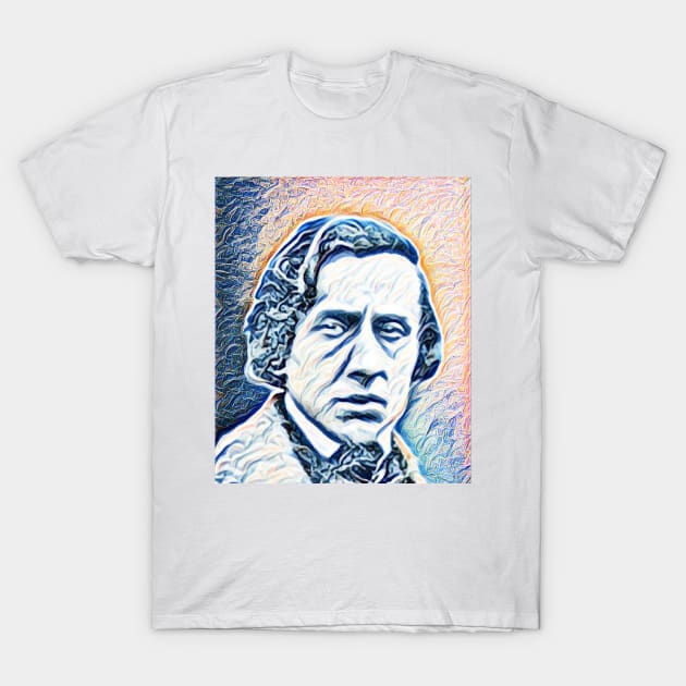 Frederic Chopin Composer Portrait T-Shirt Frederic Chopin Composer Portrait T-Shirt