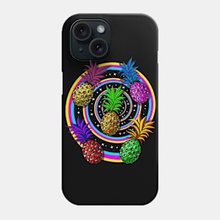 Psychedelic Pineapples Phone Case