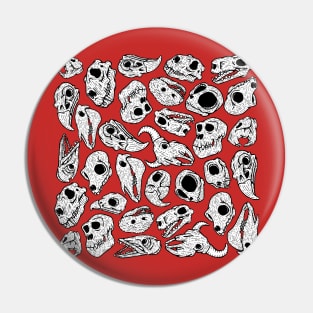 Animal Skulls Pin